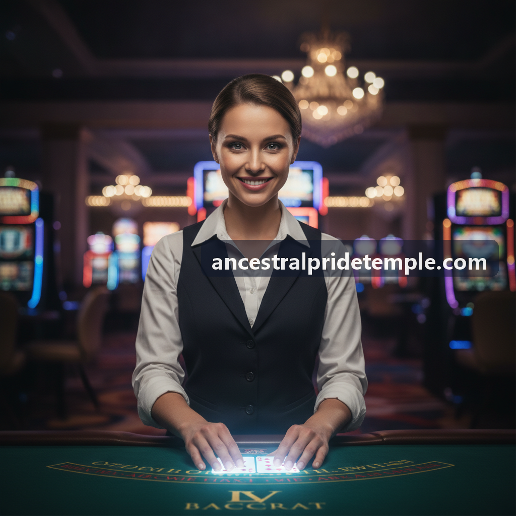 Sảnh Dealer Người Thật trong Baccarat online trực tuyến